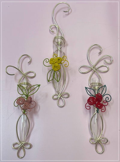 オンライン講座スタート!! オンラインで楽しむワイヤークラフト講座・ステイホームになにか学びたい